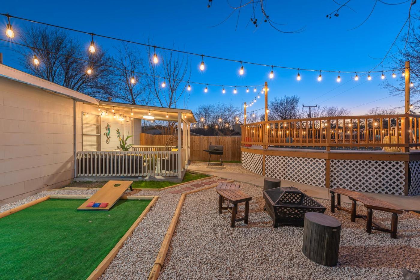 Game Room, Pool & Fire Pit At The Medical Center